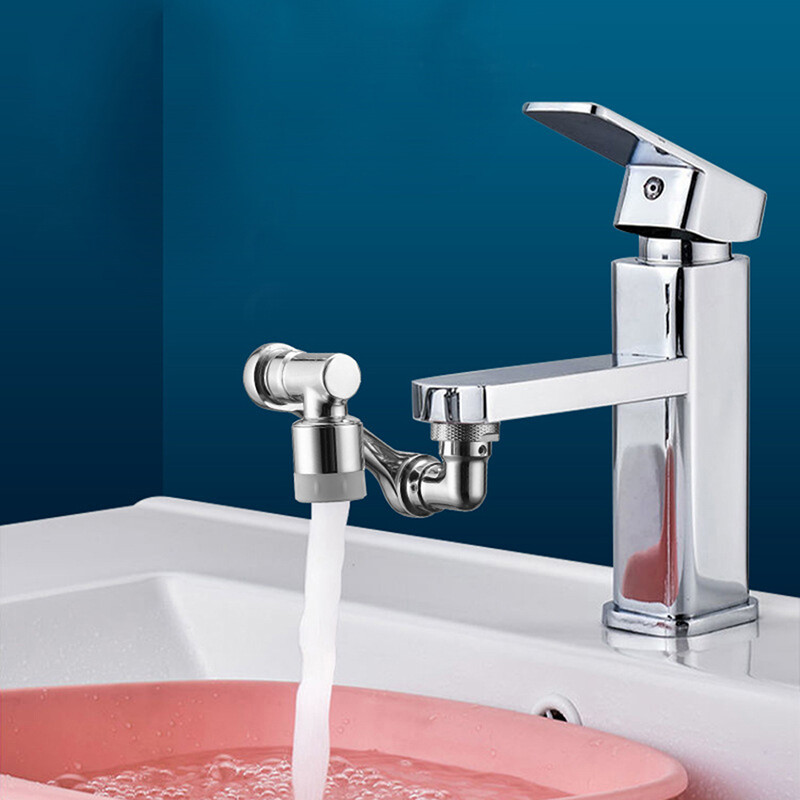 Universal Faucet Extend Tube Splash Spray Head 1080 μοιρών Περιστρεφόμενη βρύση Filter Water Bubbler Ακροφύσιο βρύσης αερισμού βρύσης