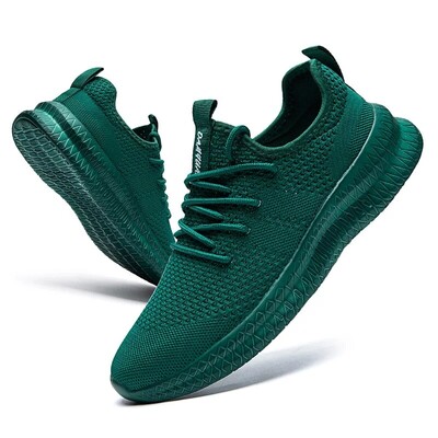 Vyriški bėgimo bateliai Suvarstomi Vyriški sportiniai batai Lengvi, patogūs, kvėpuojantys vaikščiojimo sportbačiai Tenis Masculino Zapatillas Hombre