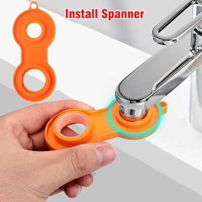 Divu režīmu 1440° Rotācijas jaucējkrāns Aerators Splash Virtuves krāns Pagarināt ūdens sprauslas jaucējkrāns 22/24mm adapteris jaucējkrāns burbulis Robotiskā roka