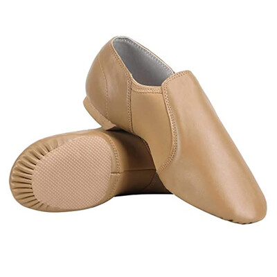 Dynadans Leather Jazz apavu iešļūcenes meitenēm un zēniem (toddler/Little Kid/Big Kid)