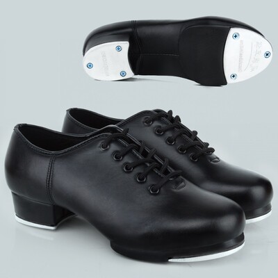 Sporta deju apavi Pieaugušajiem bērniem Performance Step Dance Shoes Mīksta zole Dabīgās ādas apavi Step Sneakers Deju apavi