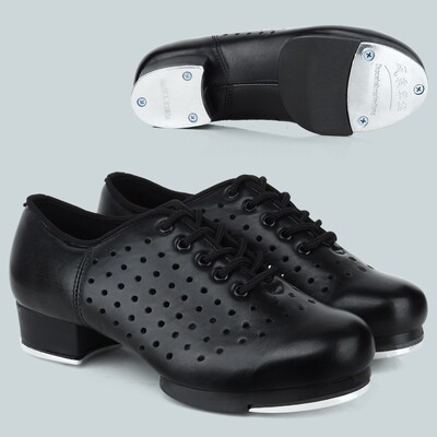 Sporta deju apavi Pieaugušajiem bērniem Performance Step Dance Shoes Mīksta zole Dabīgās ādas apavi Step Sneakers Deju apavi