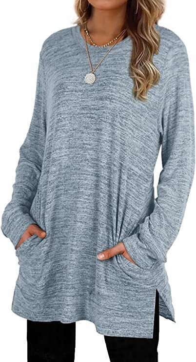  Jesenski i zimski vrući stil Ženska odjeća za europsku i američku vanjsku trgovinu, kratkih rukava, jednobojni džep, dugi rukavi