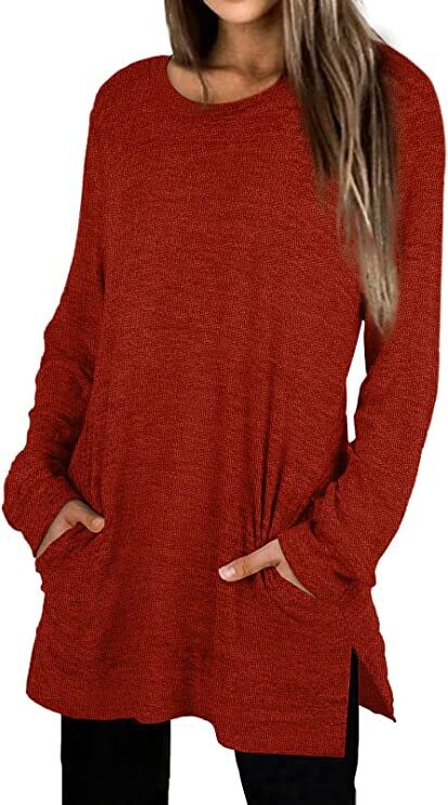  Jesenski i zimski vrući stil Ženska odjeća za europsku i američku vanjsku trgovinu, kratkih rukava, jednobojni džep, dugi rukavi