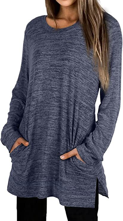  Jesenski i zimski vrući stil Ženska odjeća za europsku i američku vanjsku trgovinu, kratkih rukava, jednobojni džep, dugi rukavi