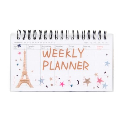 Tearable Weekly Planner Calendar To-do-list Pad Business Schedule Notepad