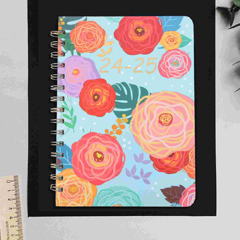 2024 -2025 Calendar Notebook Work Agenda Organizer to Do 2160X1650X150CM Paper Vertical Weekly Planner 2024-2025 Notepad