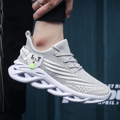 Izmērs 46 47 48 Vīriešu skriešanas apavi Vīriešiem Sporta apavi Mīkstas kedas Tīkla tenisa pastaigu apavi zapatillas de deporte