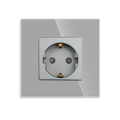 Tuya WiFi EU Smart Socket 16A 220V adapteris bezvadu tālvadības balss vadības barošanas monitora taimera ligzda Google Home Alexa