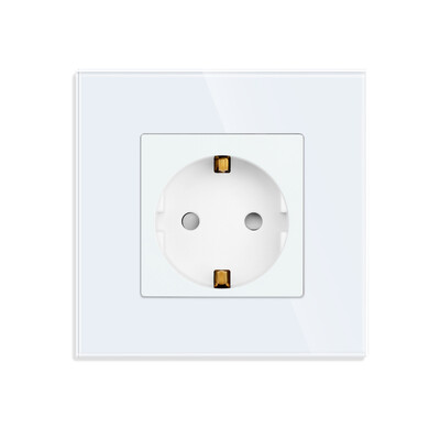 Tuya WiFi EU Smart Socket 16A 220V adapteris bezvadu tālvadības balss vadības barošanas monitora taimera ligzda Google Home Alexa