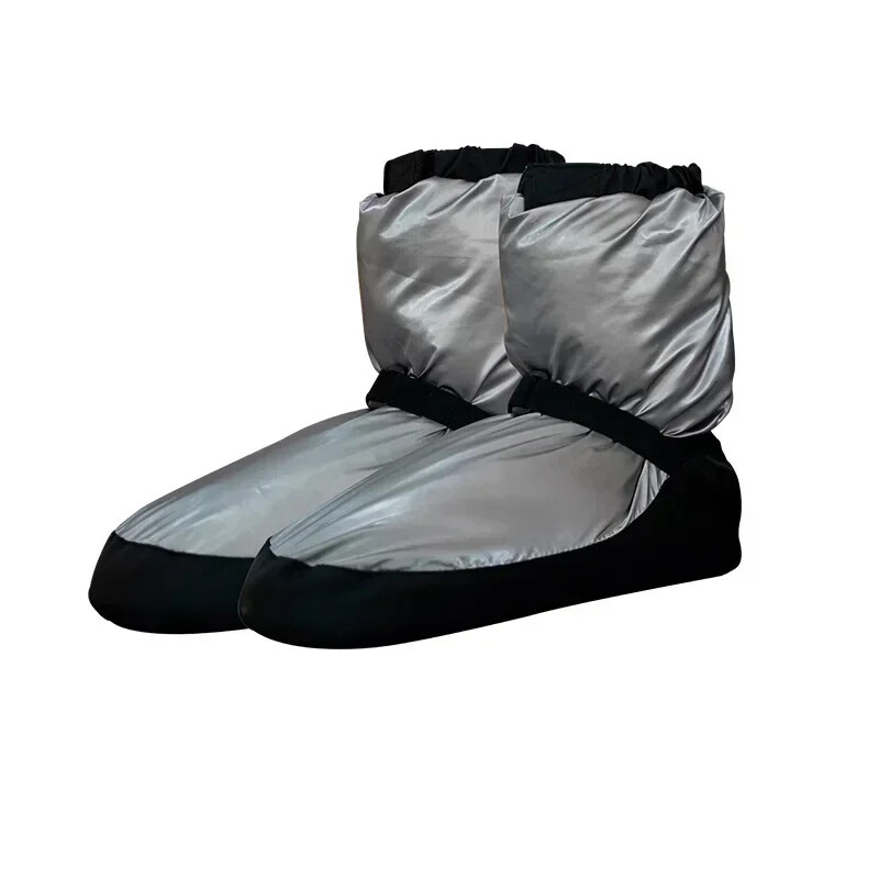 2024 Elasta Bootie Ballet Warm Ups for Women Ballet Pointe Dance Παπούτσια Χειμερινά Thermal Down μπότες για γυναικείες πολύχρωμες μωβ μαύρες