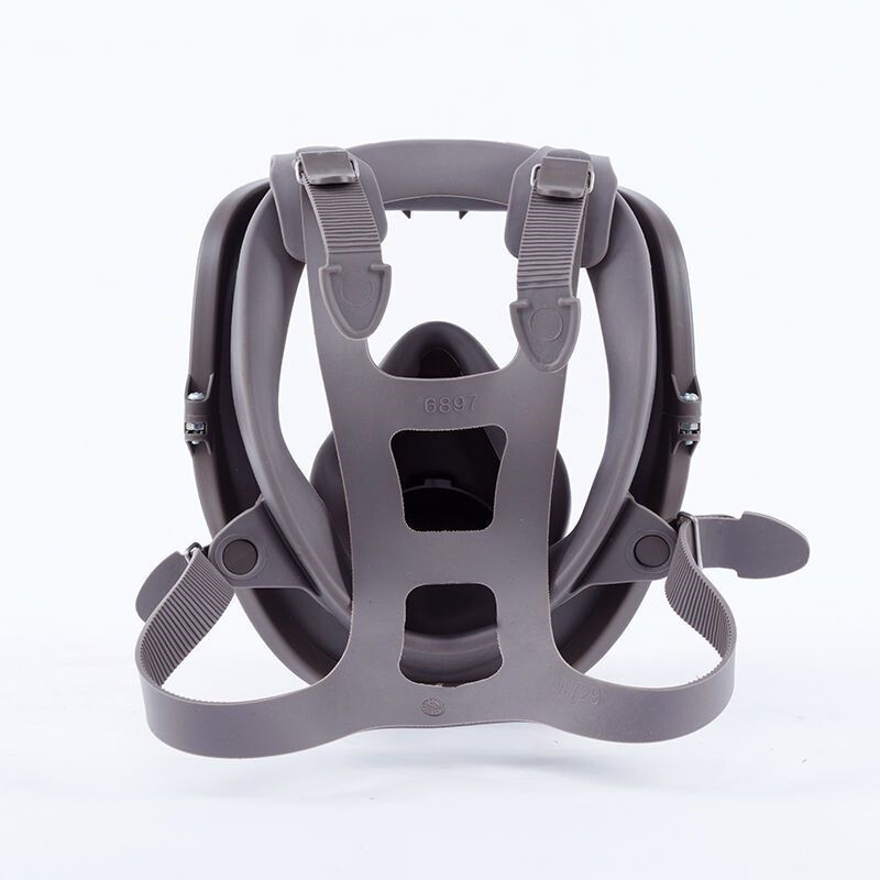 Dujų kaukė Purškiamieji dažai Purškiamas Pesticidas Cheminis Dulkėms atsparus Viso veido kaukė Apsauga nuo ugnies Didelis matymo laukas Antivirusinių kaukių partija