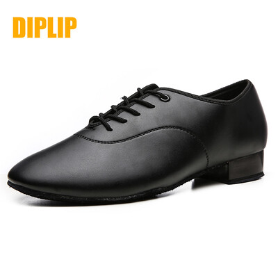 DIPLIP Pilnīgi jauni Latin Dance Shoes Modern Vīriešu Ballroom Tango Children Man deju apavi melna krāsa balta