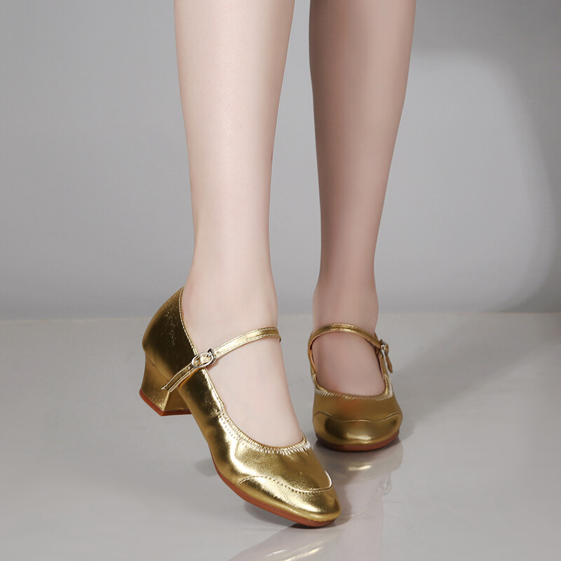 Γυναικεία μοντέρνα παπούτσια χορού Tango για κορίτσια Salsa Latin Ballroom Γυναικεία παπούτσια χορού με χαμηλό τακούνι Απαλά παπούτσια χορού Άνετα Κόκκινο Μαύρο