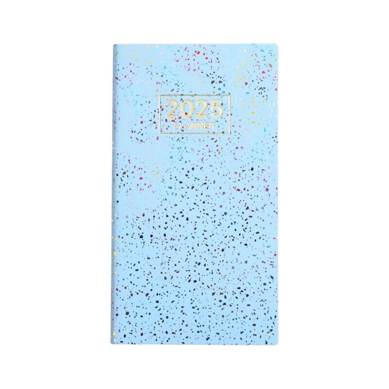 Laser Agenda Escolar 2025 English Schule Note Books Λίστα εκκρεμοτήτων 12 μηνών A6 Pocket Planner Σημειώσεις Αγγλικά