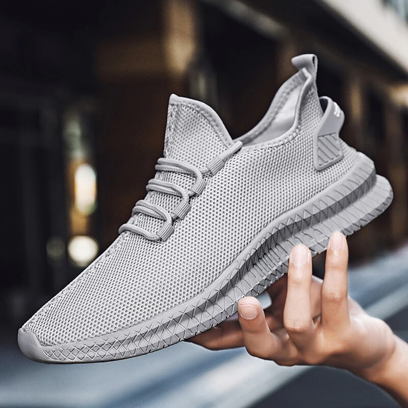 39-48 Kvėpuojantys vyriški bėgimo bateliai Lengvi vyriški laisvalaikio batai Lankstūs vyriški vulkanizuoti batai Platforminiai neslystantys sportbačiai