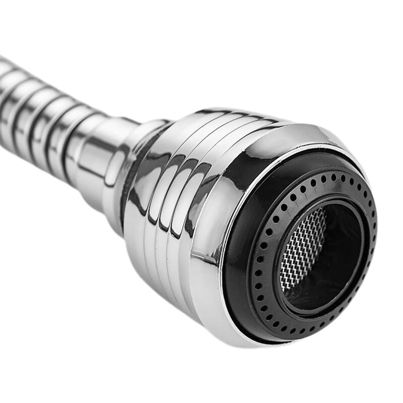 Περιστρεφόμενο 360° επέκτασης βρύσης Αξεσουάρ μπάνιου Σχηματιζόμενος ψεκαστήρας βρύσης Φιλικό προς το περιβάλλον και ακροφύσιο εξοικονόμησης νερού