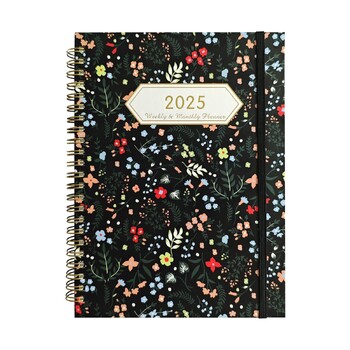 Μοναδικά σχεδιασμένο Planner 2025 Academic Planner 2025 2025 Planner Weekly and Monthlya5tabs Σκληρό εξώφυλλο πίσω τσέπη