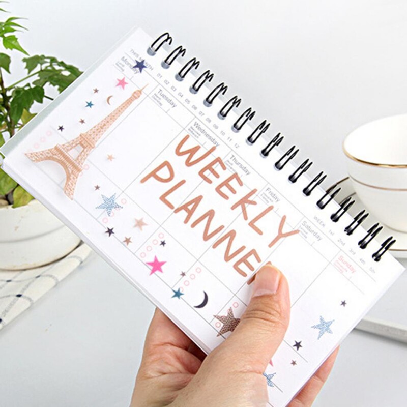 Slatki dnevni planer Bilježnica Tjedni plan dana Vrijeme Organizator Stvari Bilježnica Spiralna Agenda Ežednevnik Agenda 2020 Español