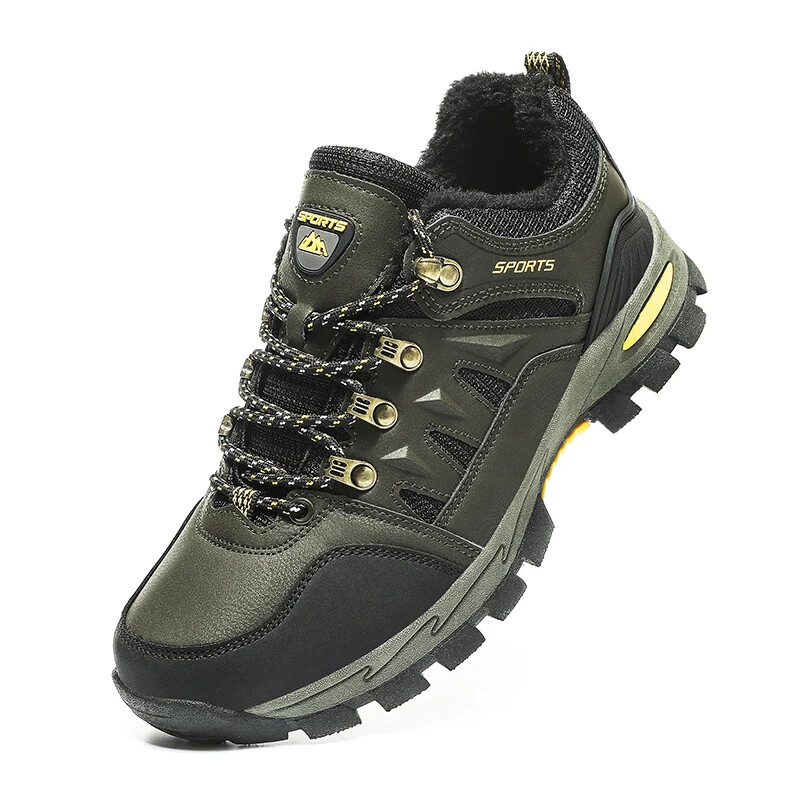 Zimske muške pamučne cipele za planinarenje, plišane tople ženske cipele, vodootporne, neklizajuće, radne cipele, muške cipele za penjanje po snijegu