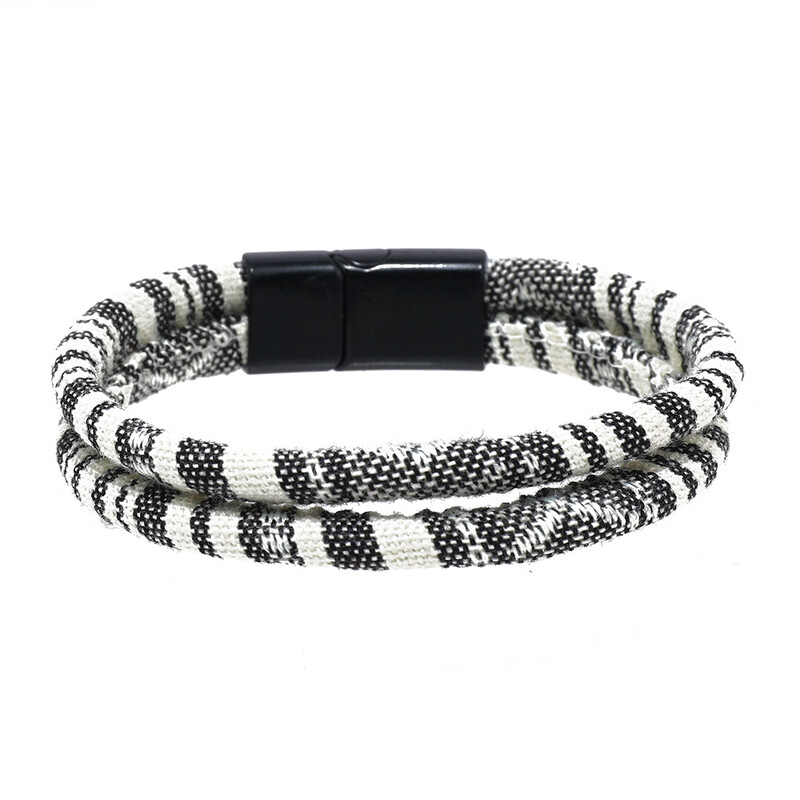 Γυναικείο διασυνοριακό έθνικ υφασμάτινο βραχιόλι μποέμικο στυλ ρετρό μαγνήτη βραχιόλι βραχιόλι προμήθεια κατασκευαστή