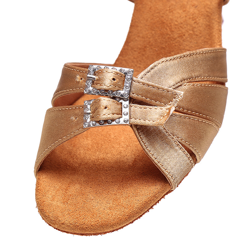 Nove ženske plesne cipele za latinoameričke plesove Tango jazz Cipele za ples salse na petu za djevojke Vruće mekane podesive gornje donje cipele za ples