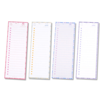 Long Memo Pads Planners Notebooks Επένδυση σημειωματάριο Cute Bunny Bear Rabbit Stationery School Προμήθειες γραφείου Ατζέντα εκκρεμοτήτων Έλεγχος λίστας