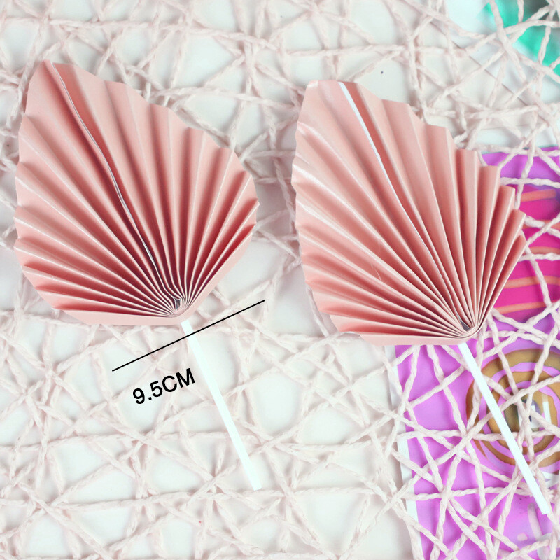 Dekoracija za pečenje kolača rođendanski plug-in sklopivi ventilator Internet slavna osoba Xiaohongshu ventilator zlatna zastava zastavica desert stol dekoracija