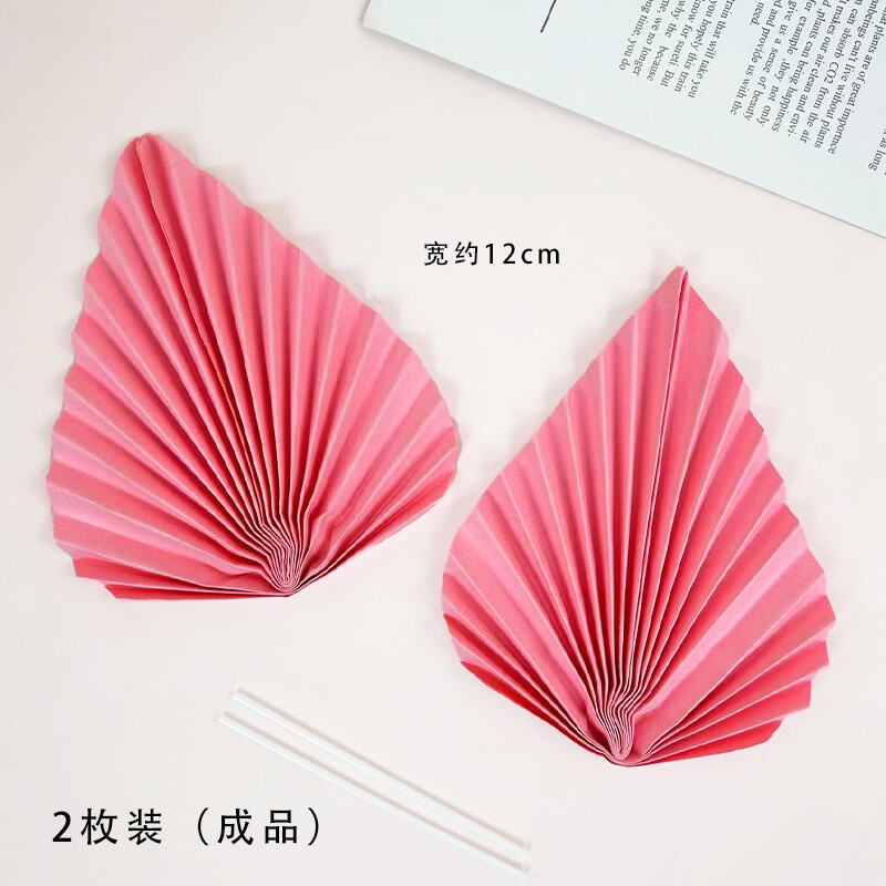 Dekoracija za pečenje kolača rođendanski plug-in sklopivi ventilator Internet slavna osoba Xiaohongshu ventilator zlatna zastava zastavica desert stol dekoracija