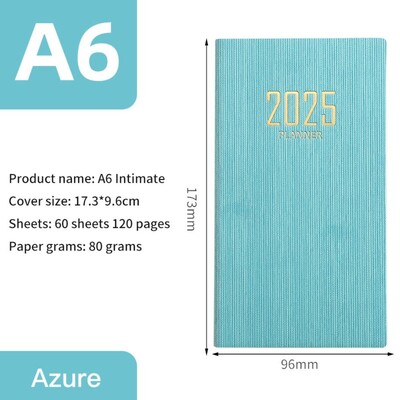 Minimālisma A5 2025. gada dienas kārtības grāmata ar kalendāra uzdevumu sarakstu A5 piezīmju grāmatiņa spāņu valodā Morandi krāsa 2025. gada plānotājs, piezīmju grāmatiņa, skolas birojs