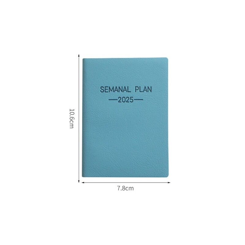 Μινιμαλιστικό Βιβλίο Ατζέντας Α5 2025 με Λίστα Εκκρεμοτήτων Ημερολογίου Α5 Σημειωματάριο Ισπανικό Morandi Έγχρωμο 2025 Planner Σχολικό Γραφείο σημειωματάριων