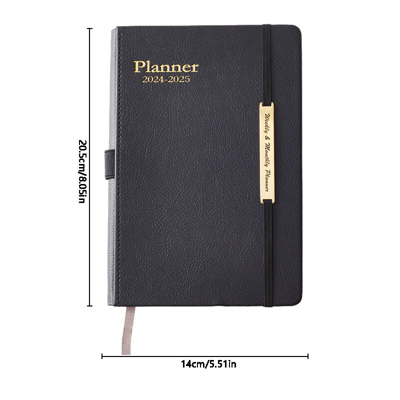 1PC Godišnji dnevni red Plan Knjiga Pisanje Bilježnica Papirna bilježnica 18 mjeseci Dnevni plan Bilježnica