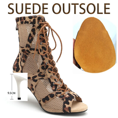 Seksīgi 2024. gada jauni sieviešu, melni augstpapēžu kurpes, mīkstas purngala zābakas stilettos Džeza deju sieviešu apavi iekštelpu zamšādas zolei, pielāgojami zābaciņi