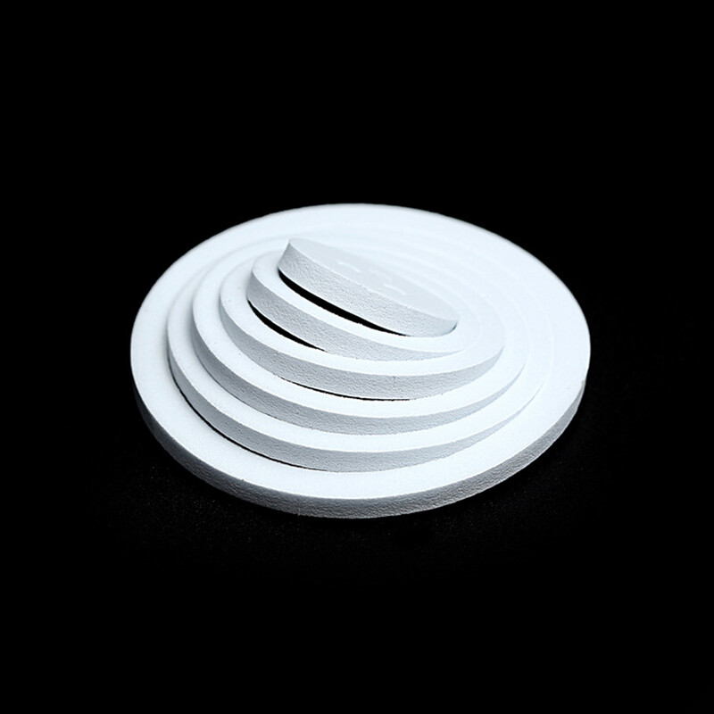 50Pcs Ρυθμιζόμενα 20/25/30/35/40/46mm Φλάντζες αφρού Λευκά EVA Pads Δαχτυλίδια για κάψουλες συλλεκτικών νομισμάτων (Δεν περιλαμβάνεται η θήκη κάψουλας)