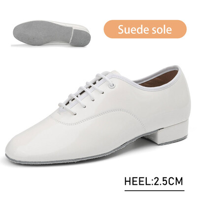 SWDZM vīriešu ādas deju apavi vīriešiem pieaugušajiem, melni modes vīriešu deju apavi Vīriešu latīņu balles deju apavi Soft, 38-44 izmērs