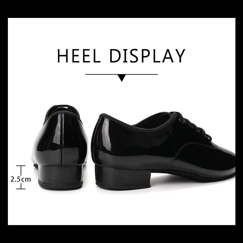 SWDZM muške kožne plesne cipele za muškarce, odrasle, crne modne muške plesne cipele, muške latino plesne cipele, meke veličine 38-44