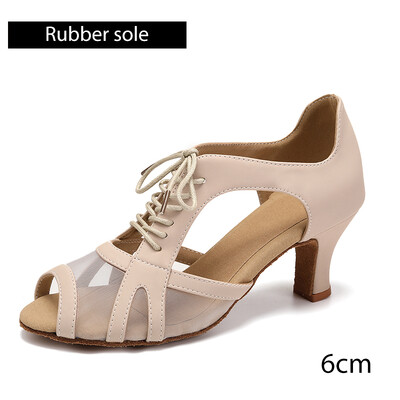 DKZSYIM Jazz Dance Shoes Sievietēm Āra Latīņamerikas kurpes Sieviešu Meiteņu Tango/Salsa Telpu apavi dejošanai Augstpapēžu kurpes 5cm-7cm