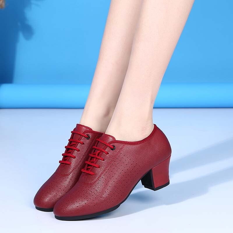 HROYL Γυναικεία παπούτσια χορού για κορίτσια Αίθουσα χορού Latin-παπούτσια ανδρών Unisex Μοντέρνα παπούτσια χορού Tango Jazz Παπούτσια πρακτικής Salsa