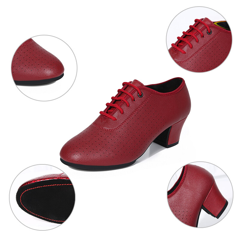 HROYL Γυναικεία παπούτσια χορού για κορίτσια Αίθουσα χορού Latin-παπούτσια ανδρών Unisex Μοντέρνα παπούτσια χορού Tango Jazz Παπούτσια πρακτικής Salsa