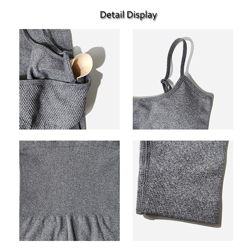 Γυναικείες αθλητικές φόρμες γιόγκα Σετ φόρμες χωρίς ραφές One Piece Fitness Workout Rompers Sportswear Σετ γυμναστικής Γυναικεία ρούχα