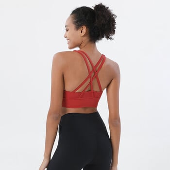 SOISOU Nylon Yoga Σετ Γυναικεία αθλητική φόρμα γυμναστικής Σετ γυμναστικής γυναίκα 2 τεμάχια Κολάν Αθλητικό σουτιέν Αναπνεύσιμο Αθλητικά Γυναικεία Ρούχα