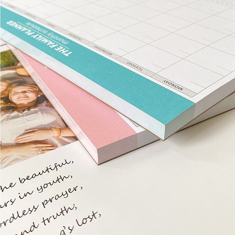 Weekly Planner Μηνιαίο Undated Agenda Programme Notebook Planner μελέτης Γραφική ύλη Σχολικά προμήθειες