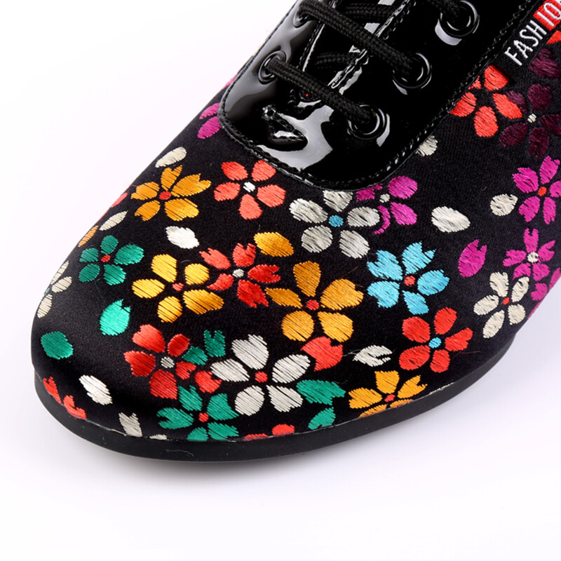 Γυναικεία παπούτσια για χορευτικά παπούτσια για κορίτσια Γυναικεία αίθουσα χορού Samba Μοντέρνα Παπούτσια χορού Tango 5 εκατοστών με τακούνια τετράγωνο χορευτικό σάλσα