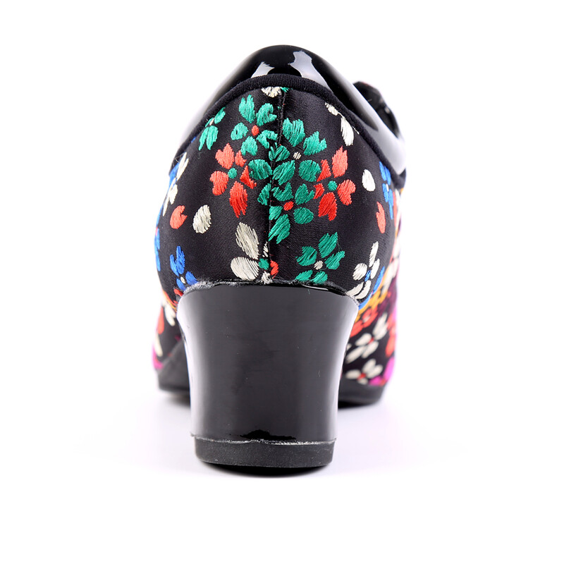 Γυναικεία παπούτσια για χορευτικά παπούτσια για κορίτσια Γυναικεία αίθουσα χορού Samba Μοντέρνα Παπούτσια χορού Tango 5 εκατοστών με τακούνια τετράγωνο χορευτικό σάλσα