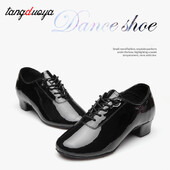 Jauna stila vīriešu latīņu deju apavi balles tango vīriešu latīņu deju apavi vīriešiem zēnu apavi Deju čības Džeza apavi bērniem