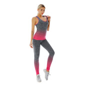 Sporta zāle Apģērbs Sieviešu Joga Legingi Fitness Sieviešu Tērpi Sporta Topi Valkā Divdaļīgu sporta apģērbu Komplekti Treniņa tērps Zeķubikses Treniņtērps