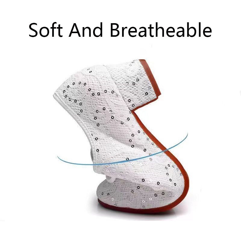 Γυναικεία Αθλητικά Latin Dancing Παπούτσια ορειβασίας και γυμναστικής Απαλά αναπνέοντα παπούτσια Ύψος τακουνιού 3cm 5cm