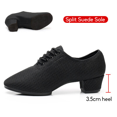 SWDZM sieviešu deju apavi balles deju deju apavi Sieviešu modernās tango kurpes zēniem, meitenēm deju sporta apavi Džeza apavi ar 3,5/5 cm papēžu