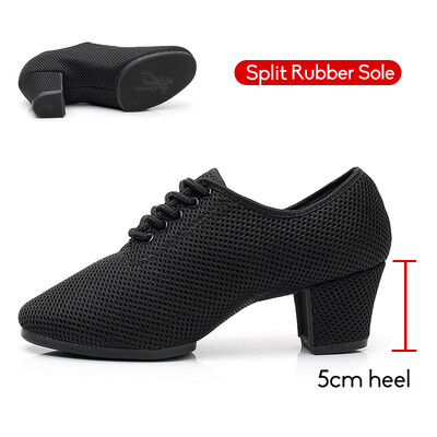SWDZM sieviešu deju apavi balles deju deju apavi Sieviešu modernās tango kurpes zēniem, meitenēm deju sporta apavi Džeza apavi ar 3,5/5 cm papēžu