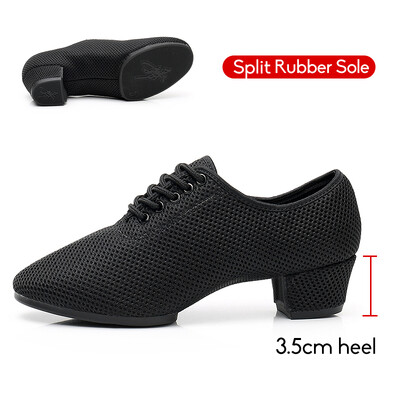 SWDZM sieviešu deju apavi balles deju deju apavi Sieviešu modernās tango kurpes zēniem, meitenēm deju sporta apavi Džeza apavi ar 3,5/5 cm papēžu